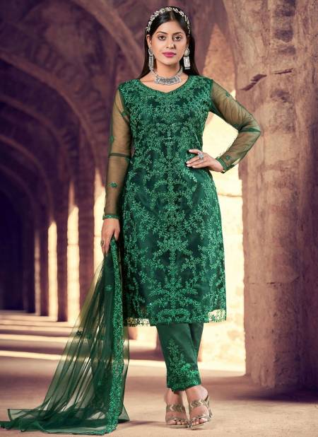 Green Colour Naimat Wedding Wear Wholesale Designer Salwar Suit Catalog 106