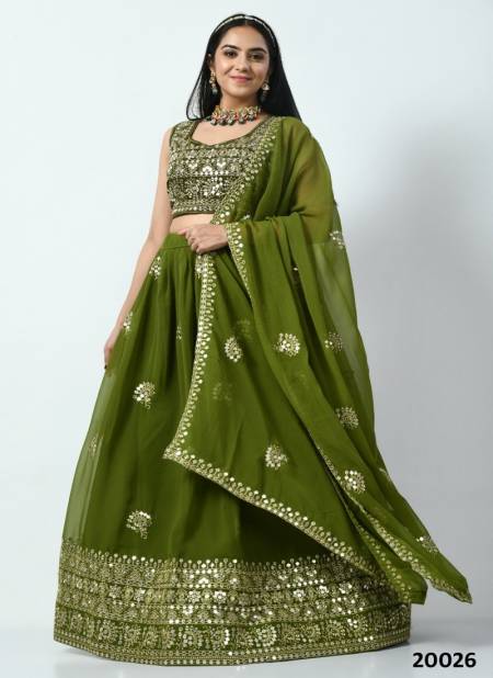 Green Colour Niyati By Biva Designer Lehenga Choli Catalog 20026