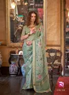 Green Colour Queen By Sasural Soft Weave Printed Saree Wholesale Shop In Surat 510