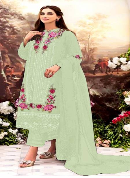 Green Colour R 528 NX Colors Pakistani Suit Catalog 528 N
