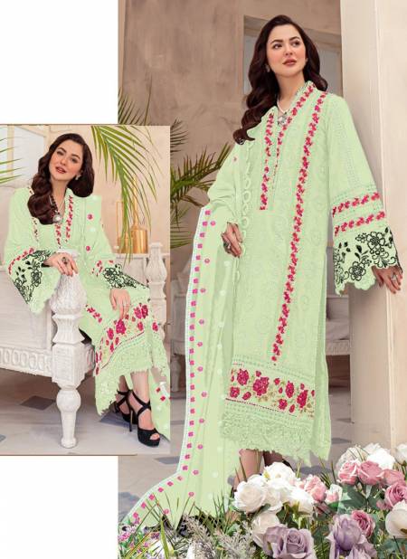 Green Colour R 540 Exclusive Wear Wholesale Pakistani Salwar Suits 540 E