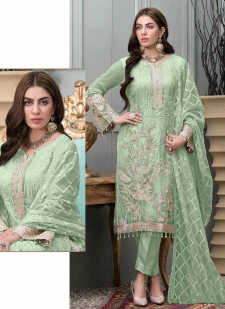 Green Colour R 552 NX Wholesale Designer Exclusive Pakistani Suit Catalog 552 B