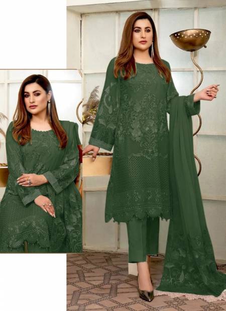 Green Colour R 553 NX Ethnic Wear Wholesale Pakistani Suits 553 H