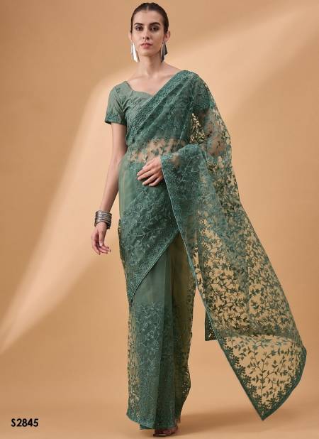 Radha Vol 2 By Mahotsav Net Embroidery Designer Bulk Sarees Suppliers In India Catalog