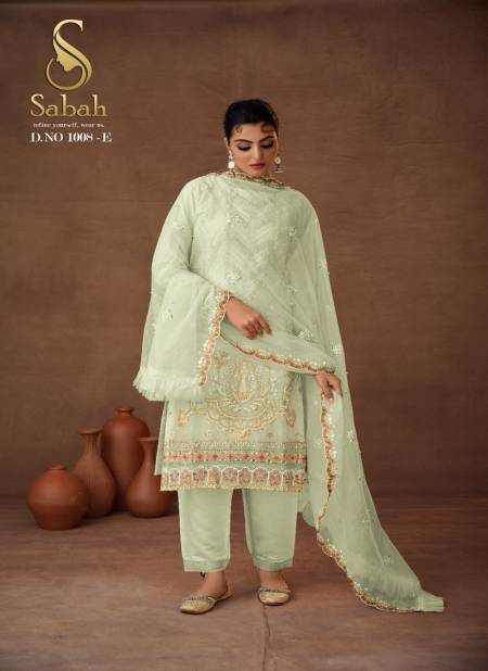 Green Colour Riya By FK Fashion Readymade Salwar Suit Catalog 1008 E Catalog