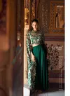 Green Colour Ruchika By Sayuri Chinon Silk Indo Western Wholesale Shop In Surat 5740