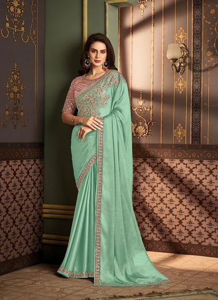 Sandalwood 1202 Colour By TFH Silk Designer Party Wear Saree Wholesale Online Catalog