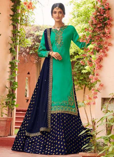 Green Colour Sardarni Vol 2 By Radha Wedding Wear Salwar Suit Catalog 772