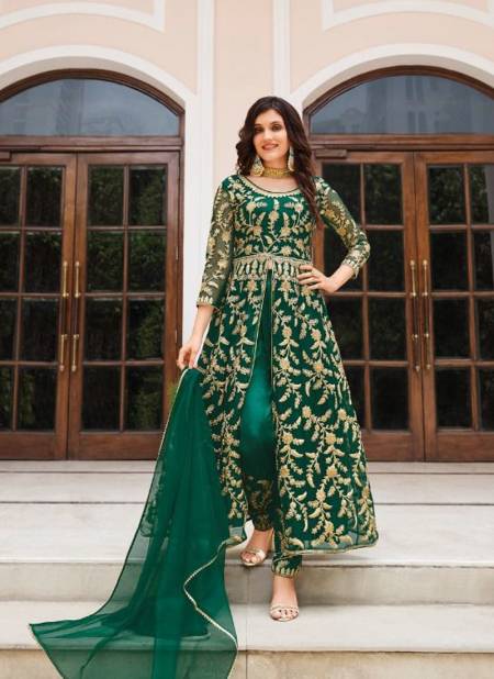 Green Colour Sharmin 2067 Colors Designer Salwar Suit Catalog 2067 A