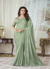 Green Colour Silver Screen 27003 By Tfh Glorious Silk Designer Saree Wholesale Online 27003 B