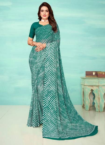 Green Colour Star Chiffon Vol 120 By Ruchi Daily Wear Saree Catalog 24315 B