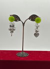 Green Colour Traditional Wear 768 To 778 Earrings Catalog 770