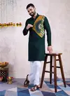 Green Colour Vastra Vol 6 By Shubhvastra Rayon Navratri Kurta Wholesalers In India 6063