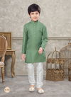 Green Kids Vol 5 Boys Wear Kurta Pajama And Indo Western Catalog K 755