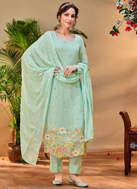Green Alankaar By Hotlady 10111 to 10116 Designer Salwar Suits Catalog 10115