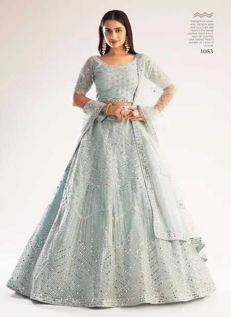 Bridal Heritage Premium By Alizeh Net With Silk Party Lehenga Choli Wholesale Maufacturers Catalog