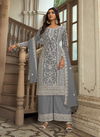 Grey Colour Khwaab By Fk Fashion Wedding Salwar Suits Wholesalers In Delhi 1011-F
