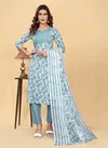 Grey Colour VT VT1001 To VT1010 Designer Kurti With Bottom Dupatta Wholesale Shop In Surat VT1008