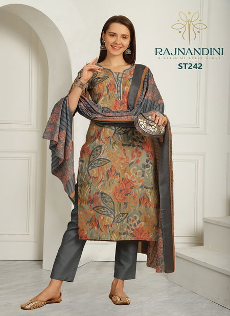 Vamika By Rajnandini Heavy Indo Cotton Kurti With Bottom Dupatta Suppliers In India Catalog