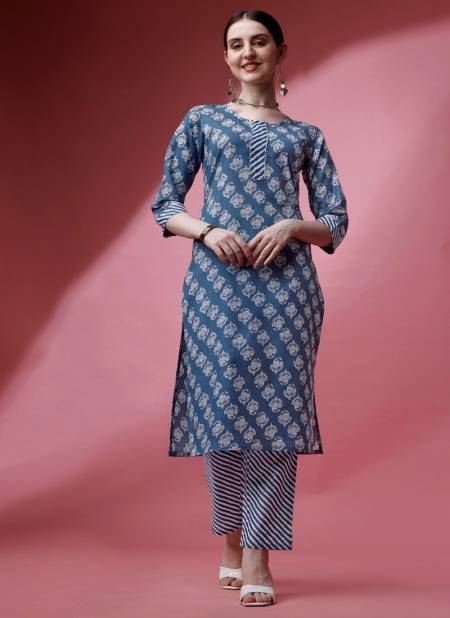 Grey Raisin Magic Rayon Daily Wear Designer Kurti With Bottom Catalog OLSET0030