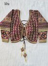 Karishma Exclusive Wholesale Designer Blouse 6 Wine