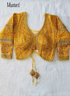 Karishma Exclusive Wholesale Designer Blouse 8 Mustard