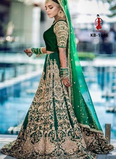 Green Colour Embroidered Attractive Party Wear Silk Lehenga choli has a  Regular-fit and is Made From High-Grade Fabrics And Yarn.