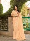 Light Yellow Color LT Fabrics Fancy Designer Raga Silk Saree 105