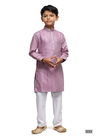 Lavendar Colour Kids Occasion Wear Designer Kurta Pajama Wholesale Shop In Surat 533