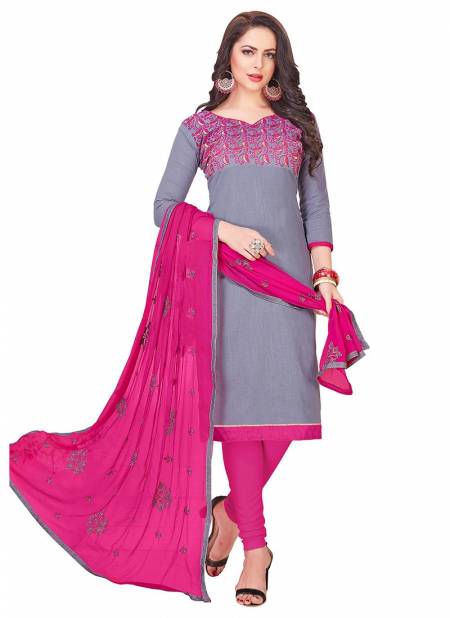 Lavender color Cotton Trendy Salwar Suit with Digital Print