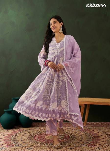 Lavender Colour Bhumi Vol 2 By Mahotsav Cotton Blend Kurti With Bottom Dupatta Wholesale Online KBD2944