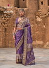 Lavender Colour Jalpari By Rewaa Poly Viscose Silk Wedding Wear Saree Wholesale Online 1063