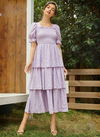 Lavender Colour Rafta 1 To 7 Ladies Top Catalog 1