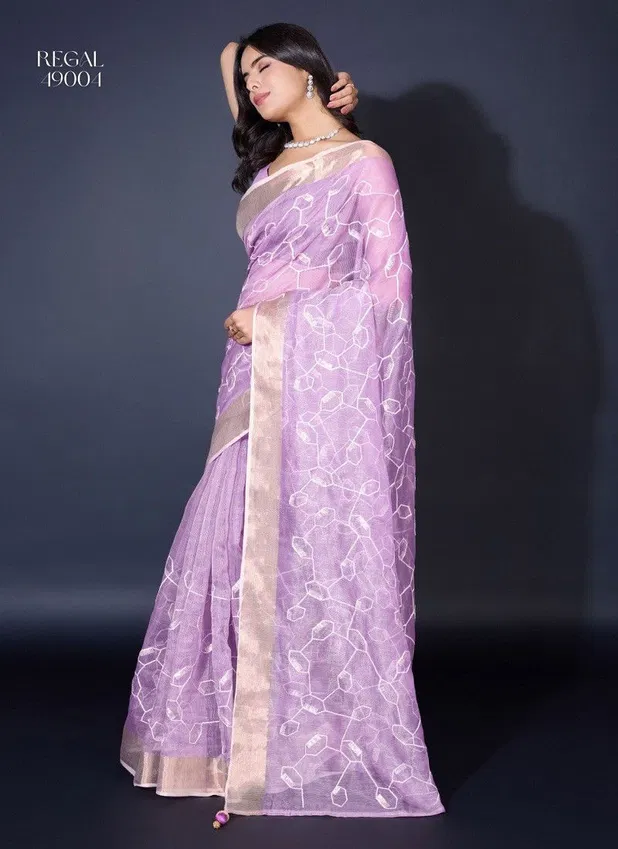 Sethnic Gold Spun by Regal Fancy Saree Exporters In India