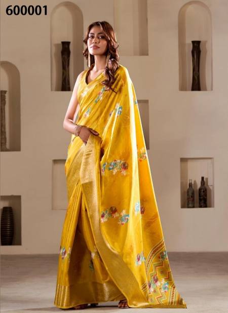 Lemon Colour Litchi By Rajpath Soft Dola Silk Saree Wholesalers In Delhi 600001