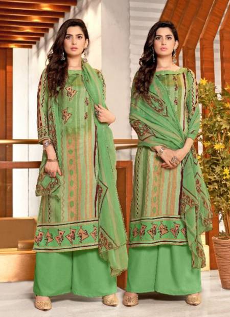 Pale Green Heavy Designer Work Pakistani Style Palazzo Suit - Indian Heavy  Anarkali Lehenga Gowns Sharara Sarees Pakistani Dresses in  USA/UK/Canada/UAE - IndiaBoulevard