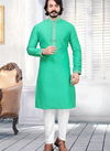Light Blue Designer Kurta Pajama 15007