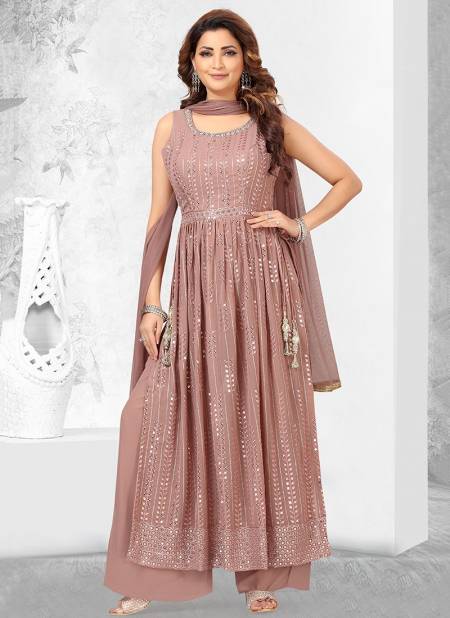 Light Brown Colour Innayat Exclusive Wholesale Wedding Wear Salwar Suit Catalog 825 A