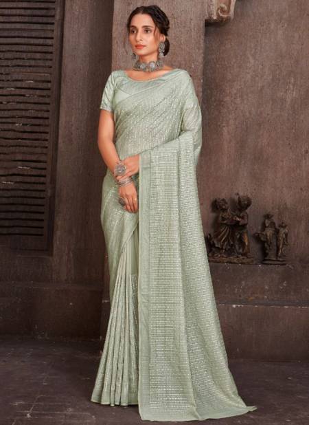 Light Green Colour 475 Colours Wholesale Designer Party Wear Saree Catalog 475 A