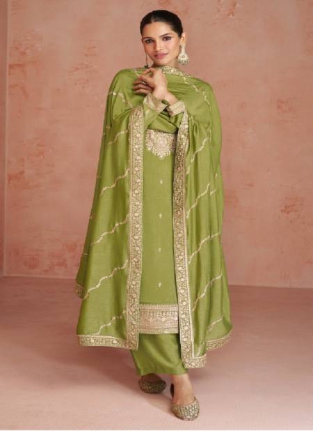 Light Green Colour Coco By Aashirwad Designer Salwar Suits Catalog 9605