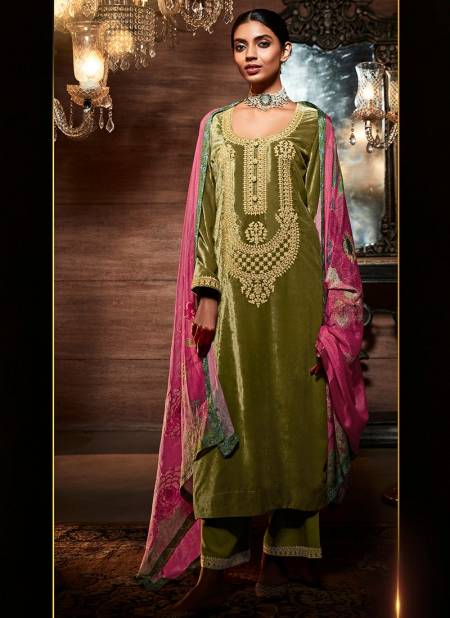 Light Green Colour Heer Nasha Wholesale Designer Salwar Suit Catalog 8895
