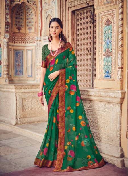 Light Green Colour Jalsa Vol 6 By Vipul Georgette Printed Daily Wear Sarees Wholesale Price In Surat 75610