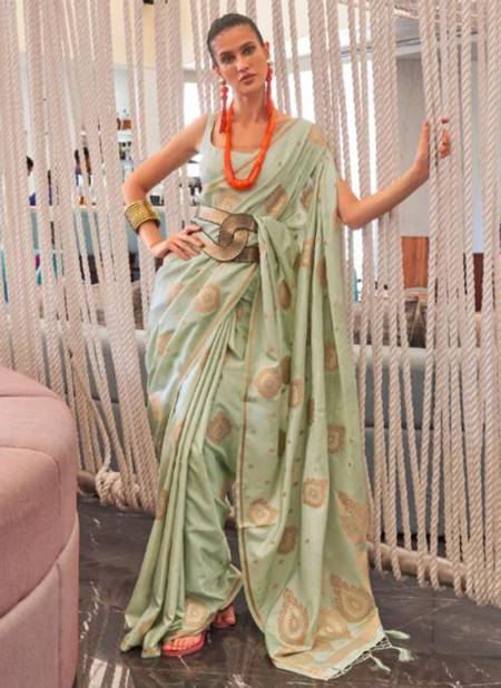 Light Green Colour Kodiaq Silk Function Wear Wholesale Designer Sarees 302005