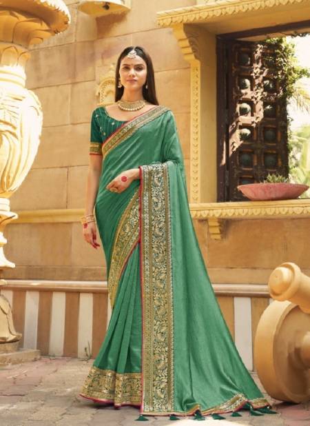 Light Green Colour Manyta By Suma Designer Wedding Wear Saree Wholesale Market In Surat With Price 1001