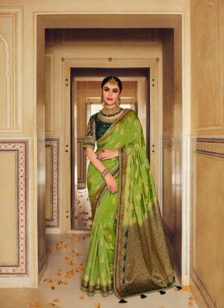 Light Green Colour Pakhi Vol 1 By Pankh Designer Saree Catalog 3812
