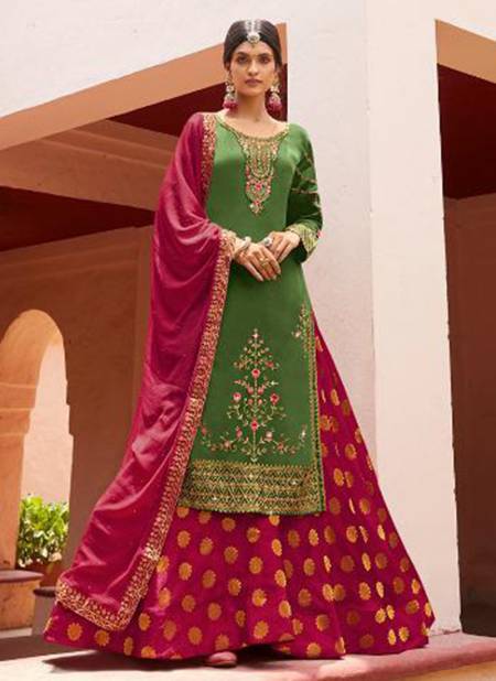 Light Green Colour Sardarni Vol 2 By Radha Wedding Wear Salwar Suit Catalog 775