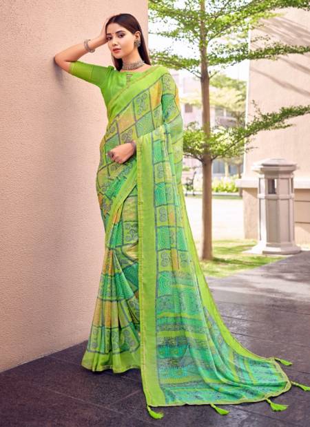 Light Green Colour Savya By Ruchi 22801 A To 22806 B Daily Wear Saree Catalog 22804 A