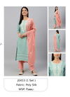 Light Green Janasya Readymade Suits Catalog 453