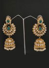 Light Green Traditional Wear Designer 150 To 161 Earrings Catalog 157