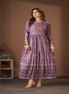 Light Pink Colour Amoha Mig 1 To Mig 11 Gown Catalog Mig 7